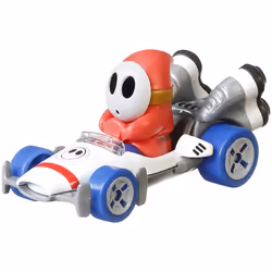 Hot Wheels Mario Kart GJH61, Voiture, 3 an(s), Noir, Bleu, Rouge, Argent, Blanc