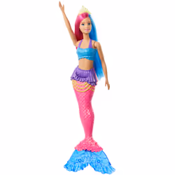 Barbie Dreamtopia - Poupée - Sirène, Poupée mannequin, Femelle, 3 an(s), Fille, 305 mm, Multicolore