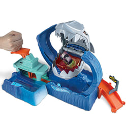 Hot Wheels City Color Shifter Coffret Robot Requin En Folie