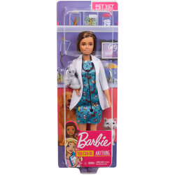 Barbie Métiers Poupée Vétérinaire