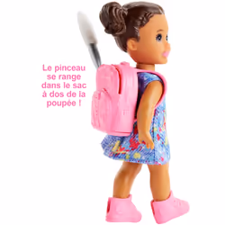 Barbie Métiers Coffret Professeure D’Art