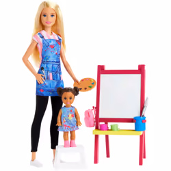 Barbie Métiers Coffret Professeure D'Art - Vue supplémentaire 5