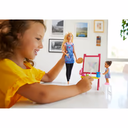 Barbie Métiers Coffret Professeure D'Art - Vue supplémentaire 8