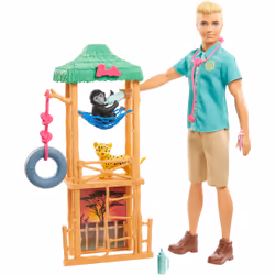 Barbie Coffret Ken Zoologue