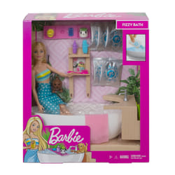 Barbie Coffret Bain Coloré Avec Poupée