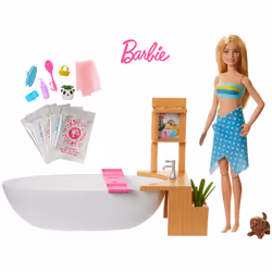 Barbie Coffret Bain Coloré Avec Poupée - Vue supplémentaire 4