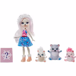 Enchantimals Pristina Polar Bear, Poupée mannequin, Femelle, 4 an(s), Fille, Multicolore