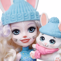 Enchantimals Coffret Chalet Des Neiges De Bevy Lapin - Vue supplémentaire 11