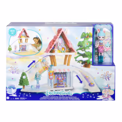 Enchantimals Coffret Chalet Des Neiges De Bevy Lapin - Vue supplémentaire 17