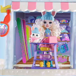 Enchantimals Coffret Chalet Des Neiges De Bevy Lapin - Vue supplémentaire 19