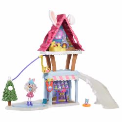 Enchantimals Coffret Chalet Des Neiges De Bevy Lapin