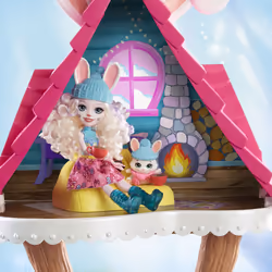 Enchantimals Coffret Chalet Des Neiges De Bevy Lapin - Vue supplémentaire 22