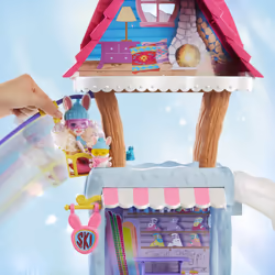 Enchantimals Coffret Chalet Des Neiges De Bevy Lapin - Vue supplémentaire 23