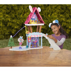 Enchantimals Coffret Chalet Des Neiges De Bevy Lapin - Vue supplémentaire 25