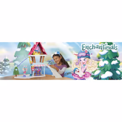 Enchantimals Coffret Chalet Des Neiges De Bevy Lapin - Vue supplémentaire 26
