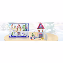 Enchantimals Coffret Chalet Des Neiges De Bevy Lapin - Vue supplémentaire 27