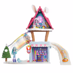 Enchantimals Coffret Chalet Des Neiges De Bevy Lapin