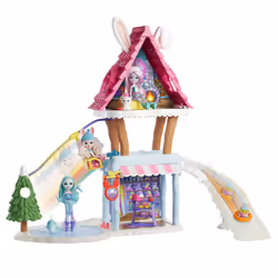 Enchantimals Coffret Chalet Des Neiges De Bevy Lapin - Vue supplémentaire 4