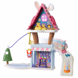 Enchantimals Coffret Chalet Des Neiges De Bevy Lapin - Vue supplémentaire 5