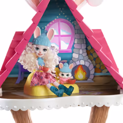 Enchantimals Coffret Chalet Des Neiges De Bevy Lapin - Vue supplémentaire 6