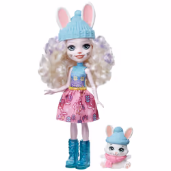 Enchantimals Coffret Chalet Des Neiges De Bevy Lapin - Vue supplémentaire 9
