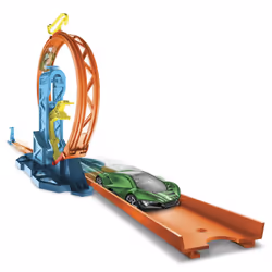 Hot Wheels Track Builder Unlimited Coffret Lanceur Et Looping