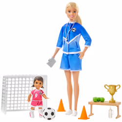 Barbie Poupée Coach De Football - Vue supplémentaire 7