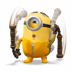 Minions Figurine Action 11 Cm Stuart Et Nunchaku - Vue supplémentaire 7