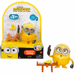 Mattel Minions Loud N Rowdy Bob, Minions Loud N Rowdy Bob, Jaune