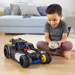 Fisher-Price Imaginext ─ DC Super Friends ─ Batmobile Télécommandée Transformable, Voiture, 3 an(s)