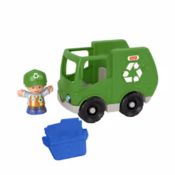 Fisher-Price Little People GMJ17, Camion, 1 an(s), Plastique, Vert