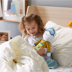 Fisher-Price Soother & Sleep Trainer, Animaux en peluche, 1,5 an(s), Interactif, Sonore, AA, Piles fournies