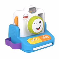 Fisher-Price Polaroid, 0,5 an(s), Sonore, Fonction vocale, Plastique, Multicolore