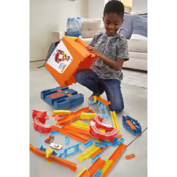 Hot Wheels Track Builder Unlimited Coffret Piste Propulseur