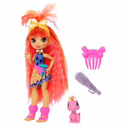 Enchantimals Cave Club Emberly, Poupée mannequin, Femelle, 4 an(s), Fille, 254 mm, Multicolore