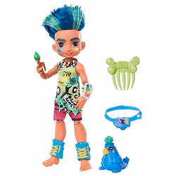 Enchantimals Cave Club Slate, Poupée mannequin, Mâle, 4 an(s), Fille, 254 mm, Multicolore