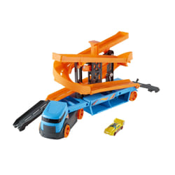 Hot Wheels City How Wheels Ascenseur Et Lanceur Transporteur Coffret