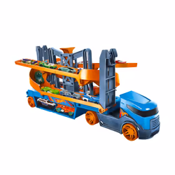 Hot Wheels City How Wheels Ascenseur Et Lanceur Transporteur Coffret