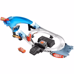 Mattel Disney Pixar Cars Rusteze Double Circuit Speedway, Ensemble véhicule et piste, 4 an(s), Plastique, Multicolore, Rouge