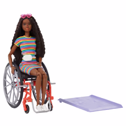 Barbie Fashionistas Et Son Fauteuil Roulant