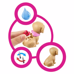 Barbie Et Son Animalerie, Poupée mannequin, Femelle, 3 an(s), Fille, 313 mm, 750 g