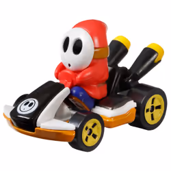 Hot Wheels Mario Kart GRN25, Voiture, 3 an(s), Noir, Rouge, Blanc