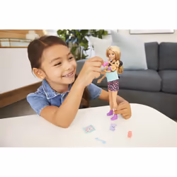 Barbie Skipper Babysitters Inc. – Coffret Skipper Baby-Sitter Poupées et Accessoires