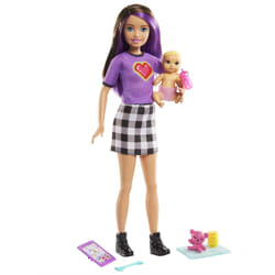 Barbie Skipper Babysitters Inc. – Coffret Skipper Baby-Sitter Poupées et Accessoires