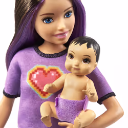 Barbie Skipper Babysitters Inc. – Coffret Skipper Baby-Sitter Poupées et Accessoires