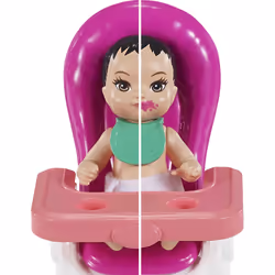 Barbie Skipper Babysitters Inc. – Coffret Skipper Baby-Sitter Anniversaire, Poupée mannequin, Femelle, 3 an(s), Fille, 262 mm ...