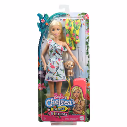 and Chelsea The Lost Birthday Et Son Chiot, Poupée mannequin, Femelle, 3 an(s), Fille, 298 mm, Multicolore