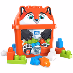 MEGA Bloks - Ami Renard - Briques de construction - Dès 1 an, Canada, 127 mm, 243 mm, 290 mm