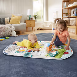 Fisher-Price GRV42 gymnase et tapis d'éveil pour bébé Tissu, Plastique