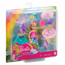 Barbie Dreamtopia Chelsea Pack Déguisement, Poupée, Femelle, 3 an(s), Fille, Multicolore